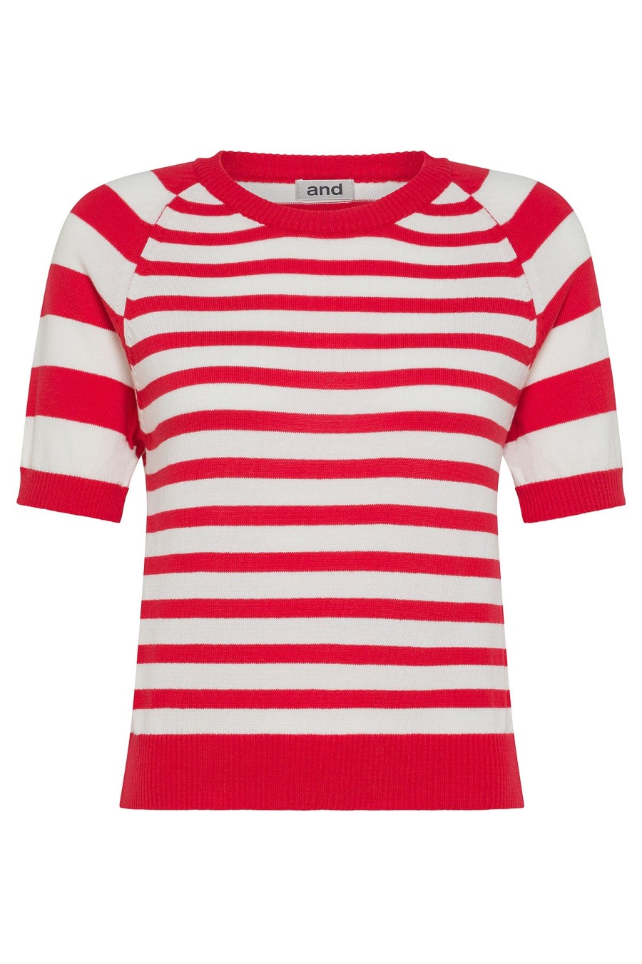 And Camicie Maglie | Maglia Mezza Manica A Righe