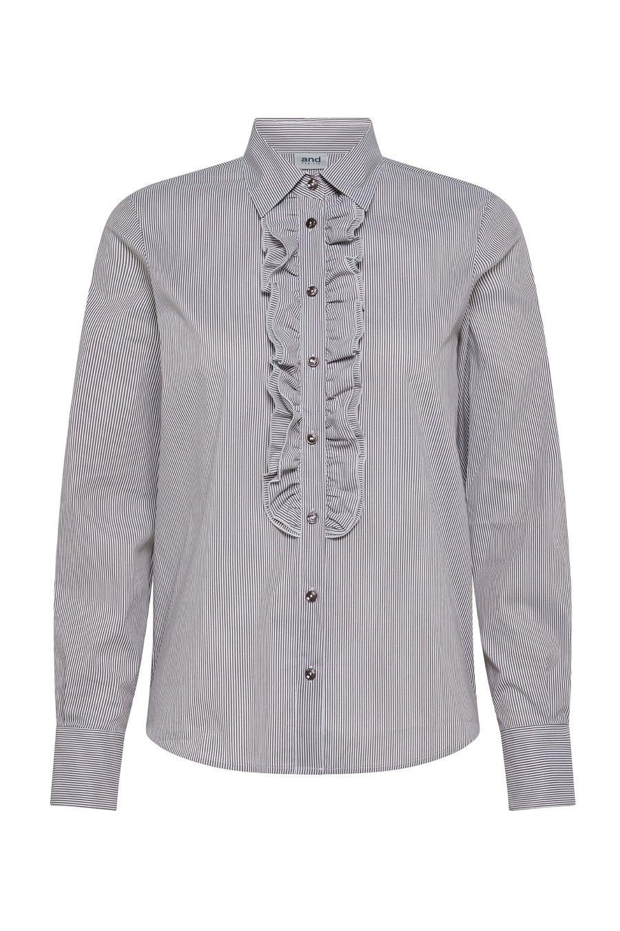 And Camicie Camicie | Camicia Con Doppia Rouches