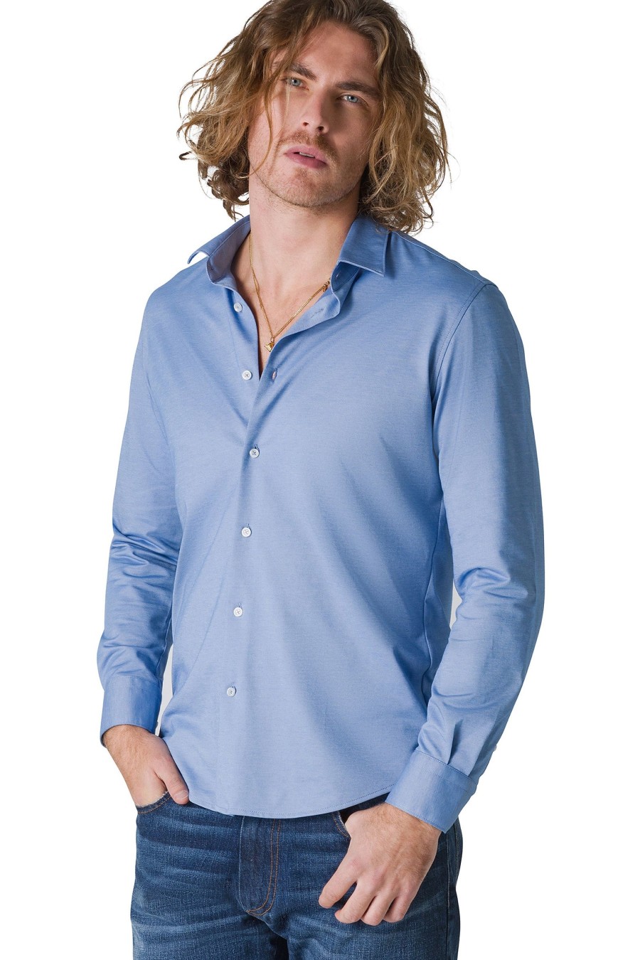 And Camicie Camicie | Camicia In Jersey Unito