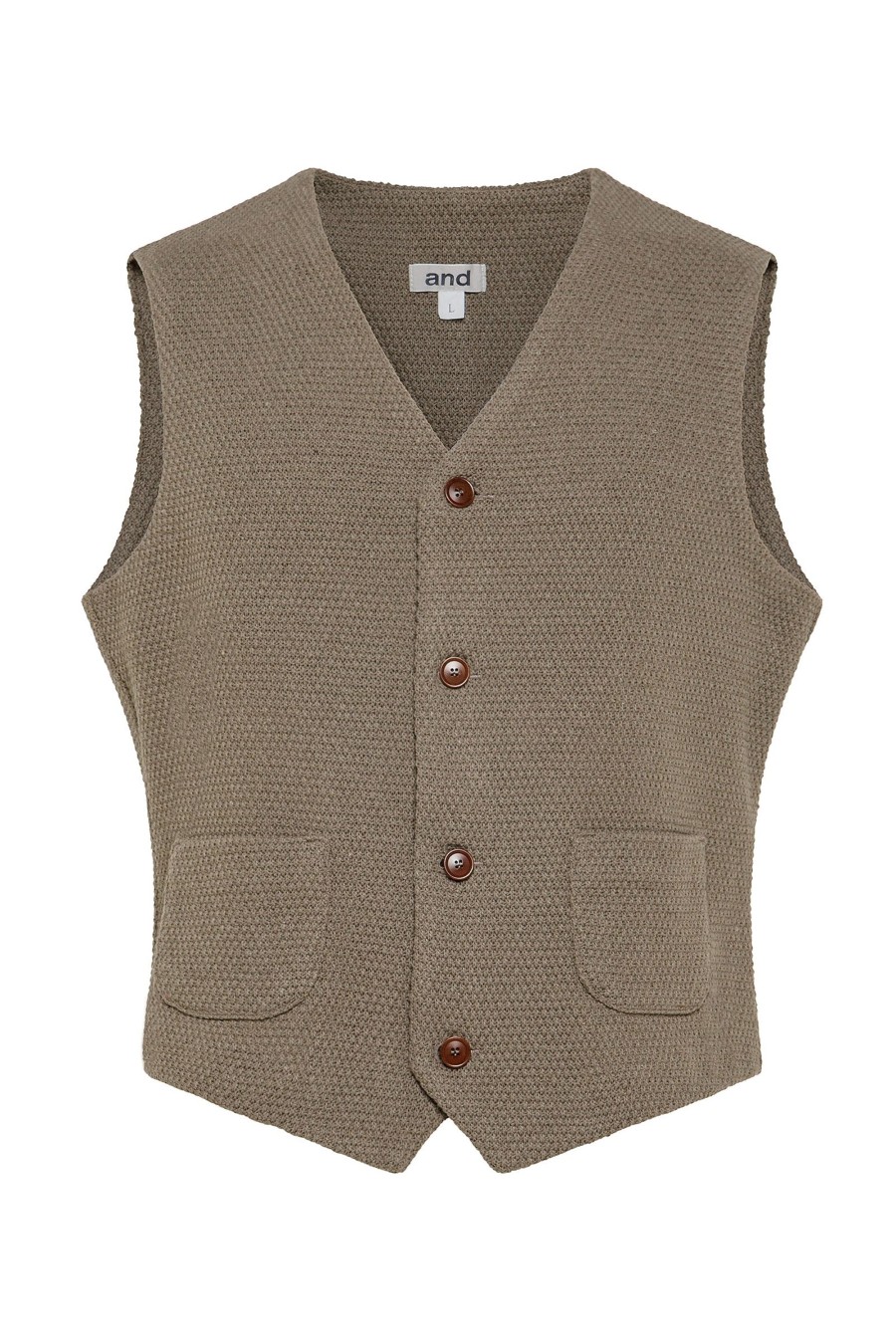 And Camicie Gilet | Gilet 4 Bottoni