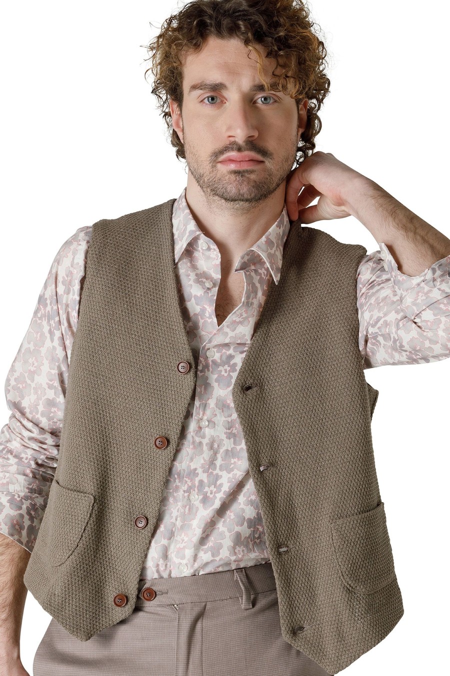 And Camicie Gilet | Gilet 4 Bottoni