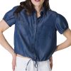 And Camicie Camicie | Camicia Cropped In Tencel